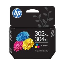 HP 302XL / 304XL CL Cartouche d'encre HP - B7RT8AE / F6U67AE / N9K07AE