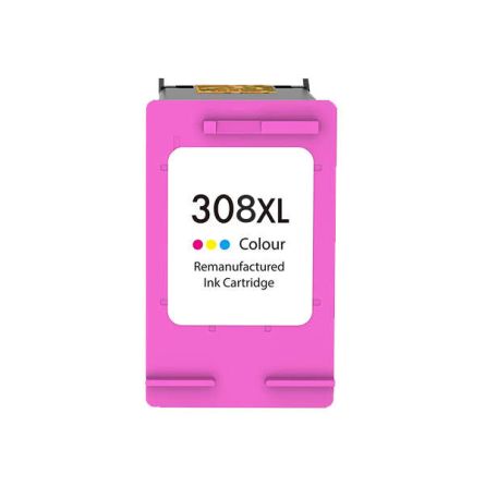 N°308 XL CL Cartouche d'encre recyclée pour HP - 7FP20UE -3 Couleurs