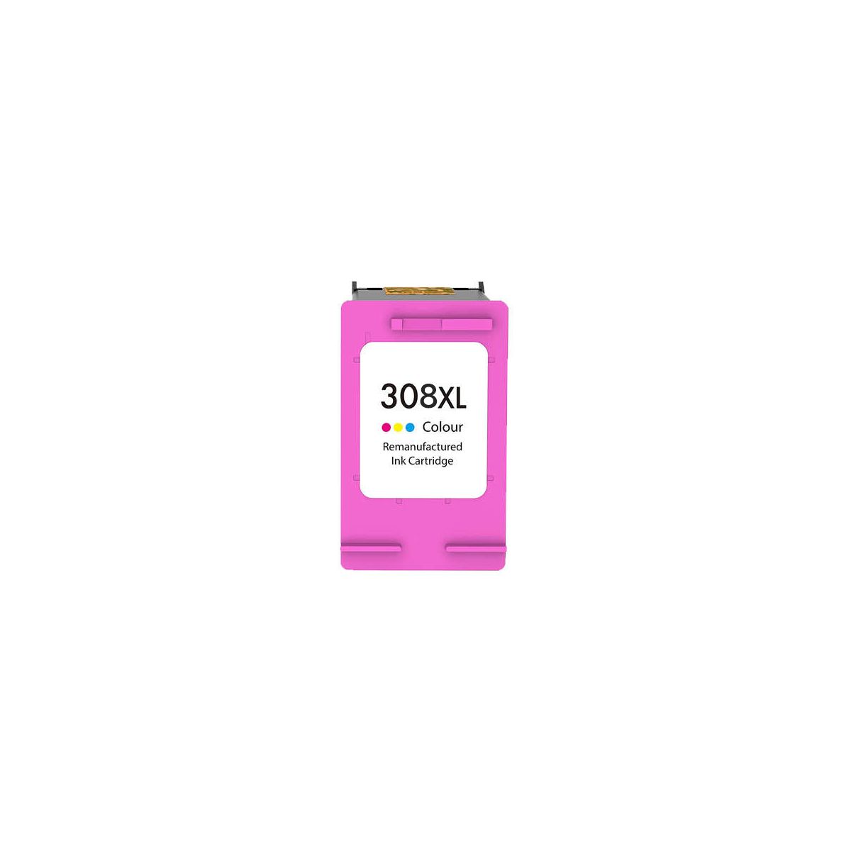 N°308 XL CL Cartouche d'encre recyclée pour HP - 7FP20UE -3 Couleurs