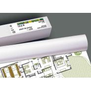 Pack 4 Rouleaux pour traceur 914mm x 50m - 80gr 
