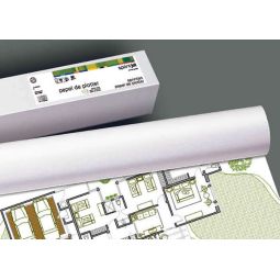 Pack 4 Rouleaux pour traceur 914mm x 50m - 80gr 