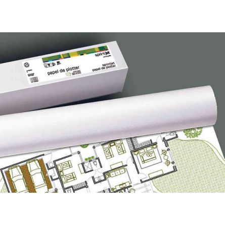 Pack 4 Rouleaux pour traceur 914mm x 50m - 80gr 