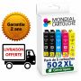 Pack 5 Cartouches 502 XL générique pour Epson - C13T02W64010 - Jumelles - Mondial Cartouche