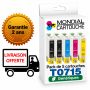 Pack 5 Cartouches T0715 générique pour Epson - C13T07154012 - Guépard - Mondial Cartouche